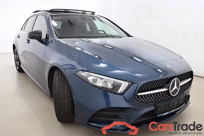 Mercedes A 180 d AMG Night Pano Aut. LED-Xenon Widescreen Navi Sport-Leather-Alcantara KeylessGo Camera Klima PDC ... #2