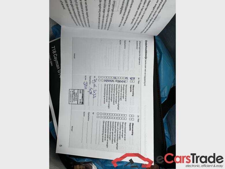 PORSCHE 718 Cayman GT4  #6