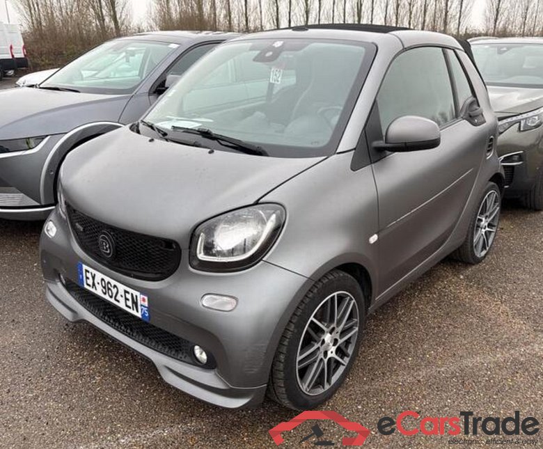 Smart Fortwo Cabrio 0.9i Brabus Matt Aut. Navi Sport-Leather Camera Klima PDC ...