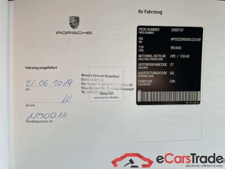 PORSCHE 911 Carrera 4 GTS Targa Carrera 4 GTS Targa 3.0 Turbo PDK #5