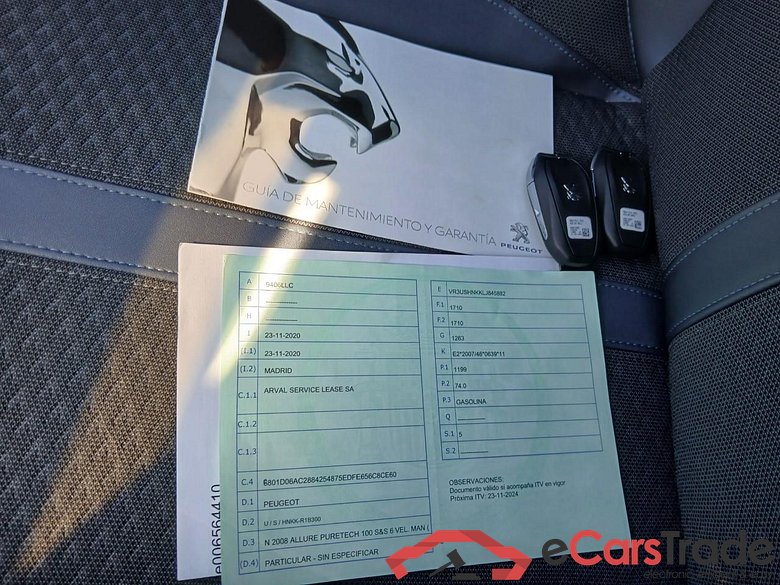 Peugeot Allure Puretech 100 S&S BVM6 (CX) 2008 Allure 1.2 PureTech 100CV MT6 E6d #5