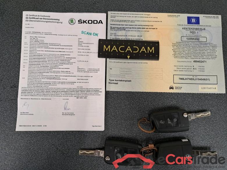 SKODA - SKO OCTAVIA COMBI 1.5 TGI 131PK DSG 7 G-Tec Ambition Pack Ultimate & Heated Seats & PDC Front & Rear  * CNG * #4