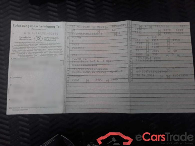 Volvo V90 Kombi (03.2016->) D4 DPF EU6d-T, R-Design (EURO 6d-TEMP) #5