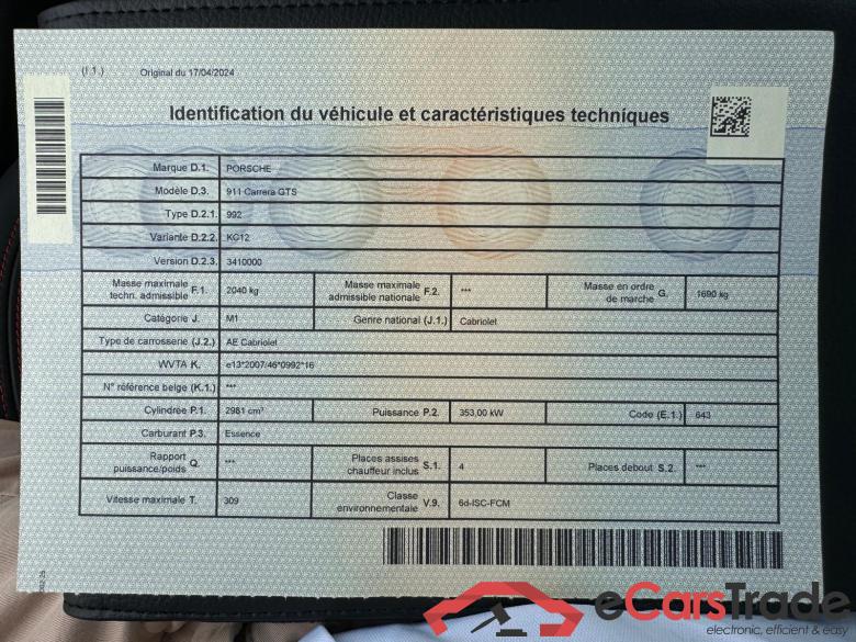 PORSCHE 911 Carrera 2 GTS Cabriolet Carrera GTS Cabriolet (MY24) #6