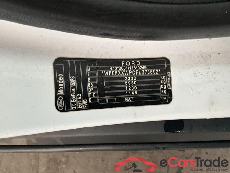 Ford Mondeo Wagon ´14 Mondeo Turnier Business Edition 2.0 EcoBlue 110KW MT6 E6dT #5