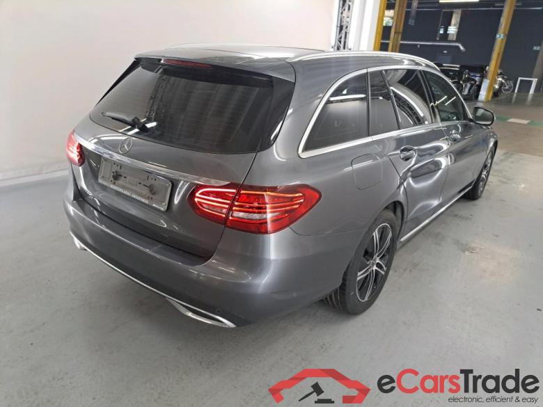 Mercedes C 180d Aut. Pano LED-MultiBeam Widescreen Navi 1/2 Sport-Leather KeylessGo Camera Klima PDC ... #3