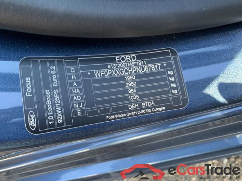 Ford Focus Turnier (CGE)(2018->) DE - Kb5 1.0 EcoBoost EU6d, ST-Line S/S  (EURO 6d), (Facelift) 2021 - 2023 #5