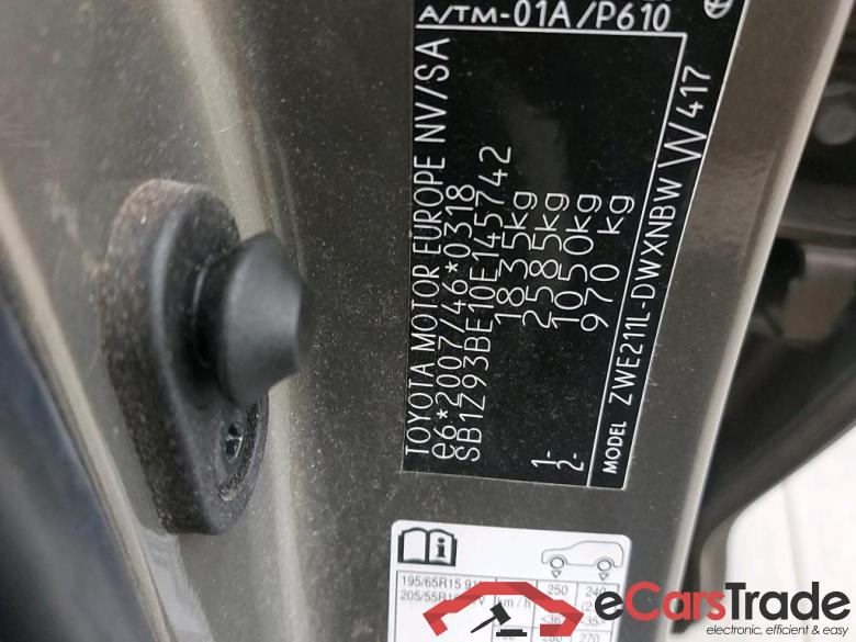 TOYOTA - TOY COROLLA TOURING SPORTS 1.8 Hybrid 122PK e-CVT Dynamic Plus & Business Pack & Touch 2Go Nav #6