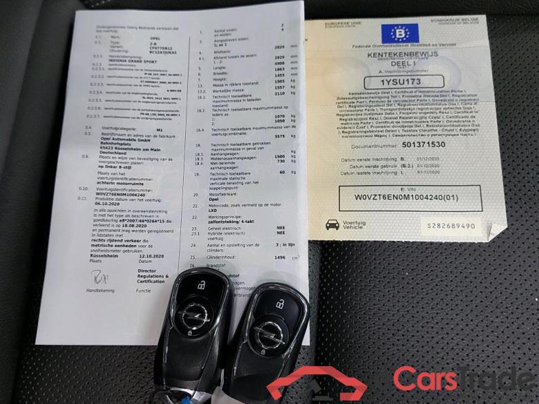 OPEL - OPE INSIGNIA GRAND SPORT Turbo D S/S 122PK Business Elegance With Parforated Leather #4