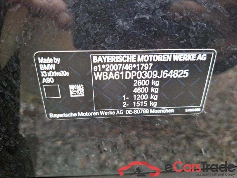 BMW - BMW X3 xDrive30e 272PK Business Edition With Vernasca Heated Seats & Travel Pack & Parking Asisstant & Pano Roof &  Towing Hook * HYBRID * #6