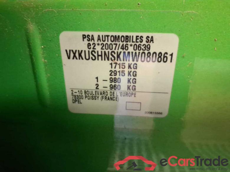 Opel Mokka (2020->) DE - SUV5 1.2 Turbo EU6d, Edition (EURO 6d), 2020 - 2022 #4