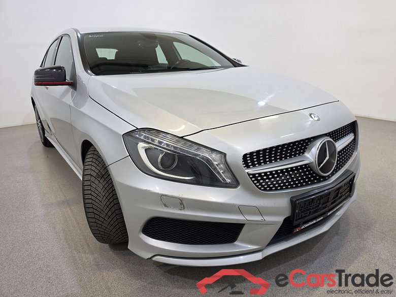 Mercedes A180d AMG LED-Xenon Navi 1/2 Sport-Leather-Alcantara Camera Klima ... #3