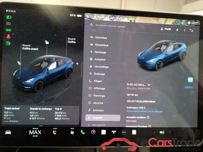 TESLA MODEL Y 72.5 kWh Dual Motor Performance (377 kW) 5d #6