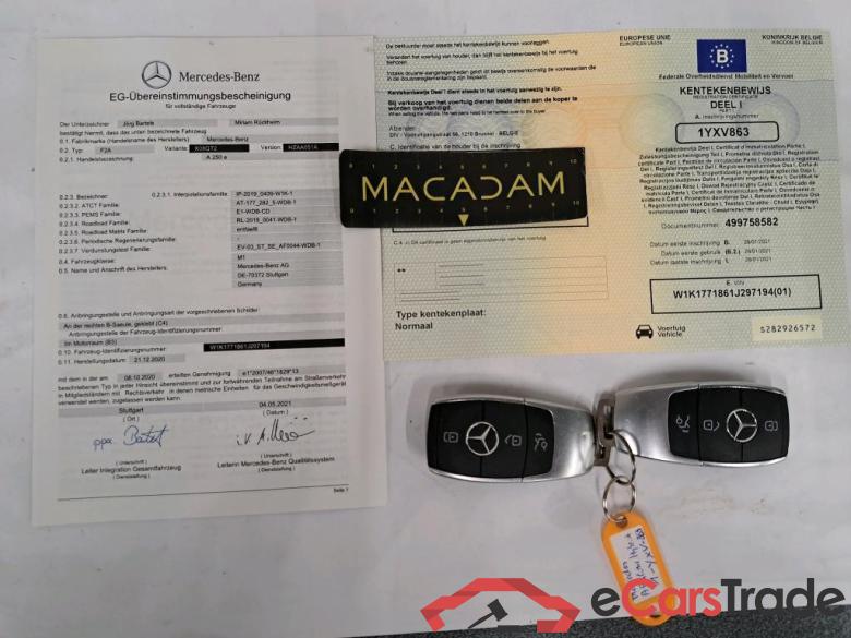 MERCEDES - MER A BERLINE 250 e 218PK DCT Business Solution AMG & Pack Plus * HYBRID * #4