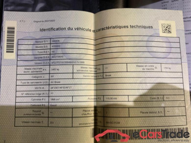 SKODA Kodiaq Kodiaq Sportline 2.0 TDI 110kW (150ch) DSG7 #5