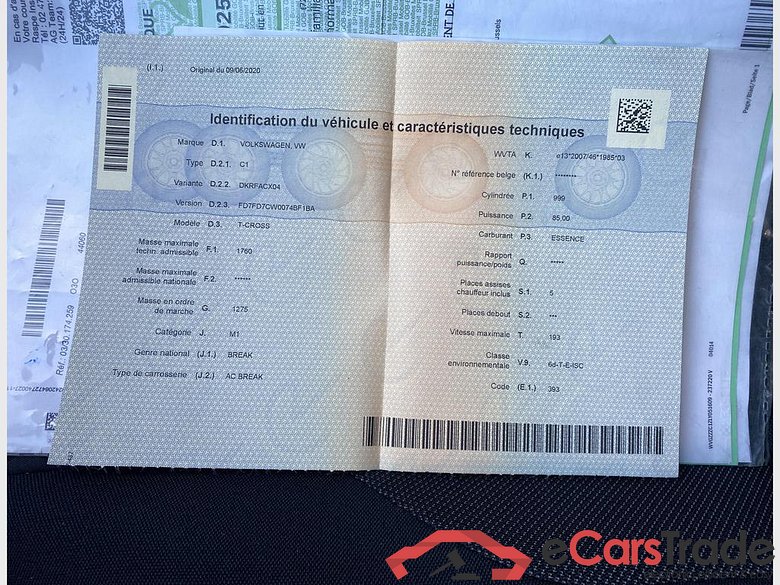 VOLKSWAGEN T-Cross T-Cross Life 1.0 TSI 85 kW (115 ch) 7 vitesses DSG #3