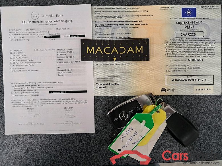 MERCEDES - MER C BREAK 180 d 122PK 9G-Tronic Business Solution Avantgarde & Pack Plus & Foldable Trailer Hook #4