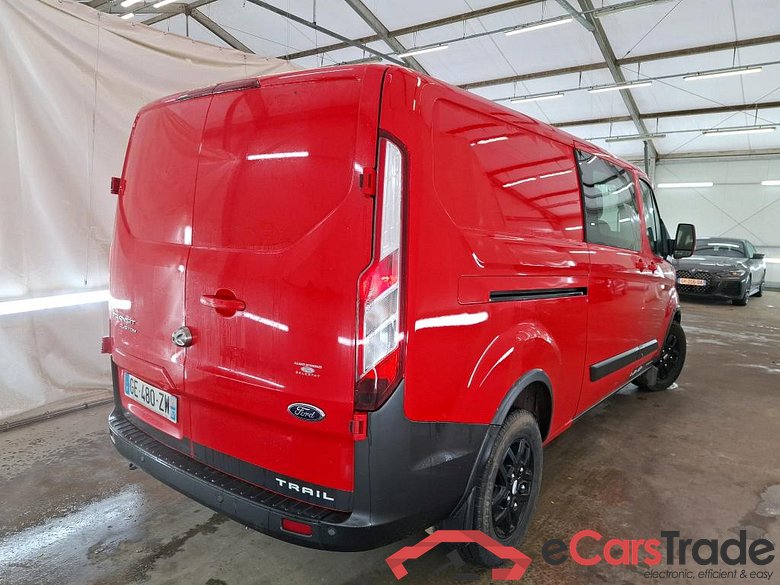 FORD Transit Custom / 2018 / 4P / Fourgon tôlé 2.0 ECOBLUE 130 320 L2H1 CAB APP TRAIL #3