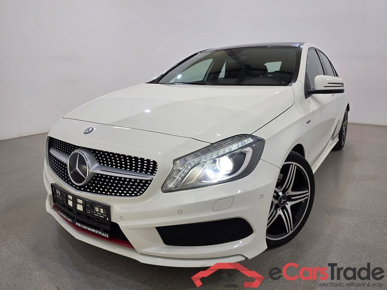 Mercedes A 250 AMG Night Aut. Pano LED-Xenon Navi 1/2 Sport-Leather-Alcantara KeylessGo Klima PDC ...