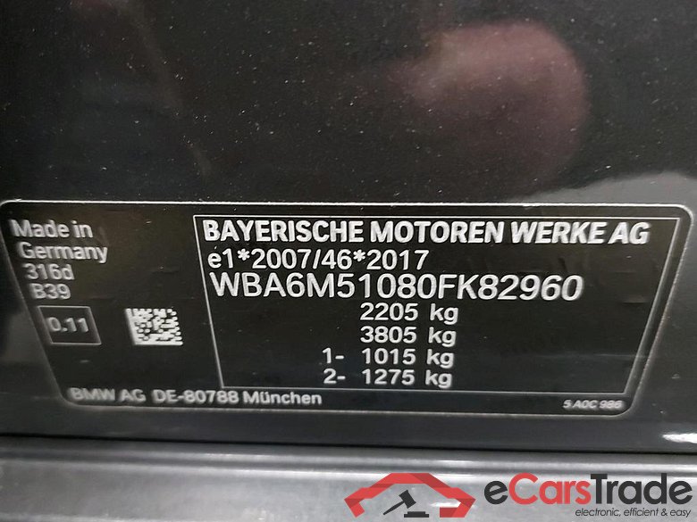 BMW - BMW 3 TOURING 316dA 122PK Business Edition Sport Pack Business Plus & Parking Assistant Pack & Pano Roof #6