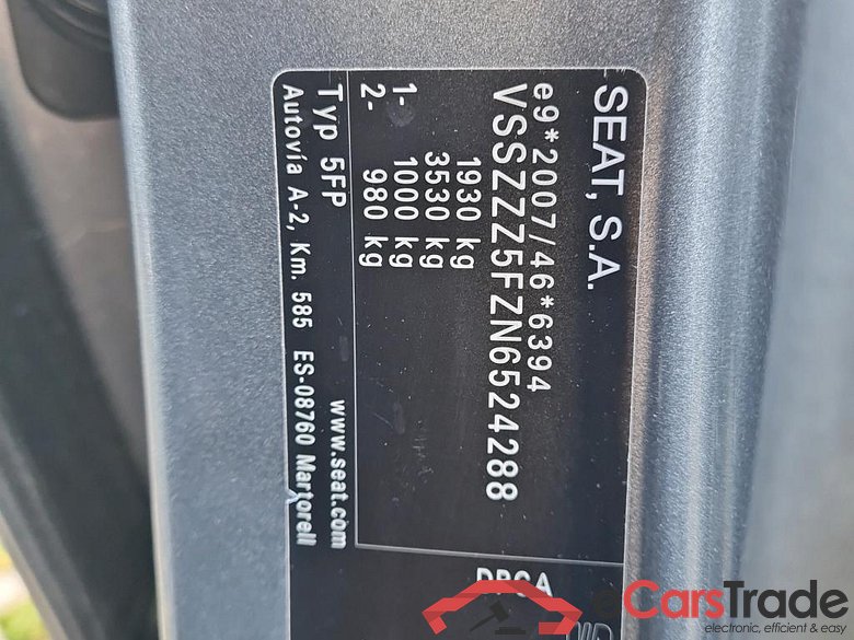 SEAT - SEA ATECA TSI 150PK DSG Move & Safe & Driving XL Pack & Beats Audio & Towing Hook * PETROL * #6