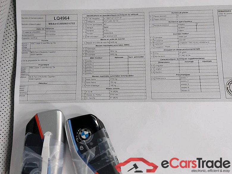 BMW - BMW X5 xDrive50e 489PK M Sport & Pack Innovation & Travel & Heated Front & Rear Seats & Driving Assistent & Harman Kardon & 21Inch & Pano Roof & Parking Assistant Pro & Towing Hook    * HYBRID * #4