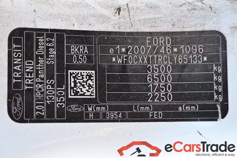 FORD Transit 350 L3 HA Basis 4d 125kW #5