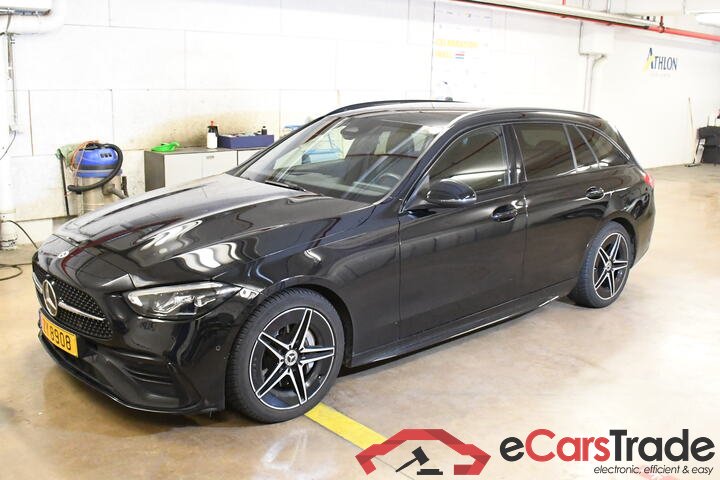 Mercedes-Benz C 200d AMG Night Aut. Pano LED-Xenon Widescreen Ambient Navi Sport-Leather KeylessGo Camera Klima PDC ...